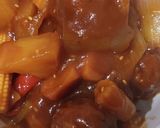 スーパーお惣菜 黒酢肉団子で酢豚もどき作り方5写真