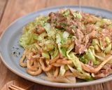 だし醤油焼きうどん作り方7写真