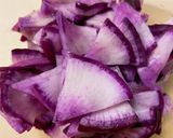 紅大根(赤かぶ)の甘酢漬け作り方1写真