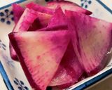 紅大根(赤かぶ)の甘酢漬け作り方2写真