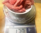簡単チンジャオロース！作り方1写真