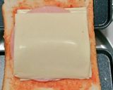 ピーマンのホットサンド (1枚焼き)作り方3写真