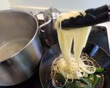 オクラと シラスの ジェノベーゼパスタ作り方10写真