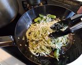 オクラと シラスの ジェノベーゼパスタ作り方11写真