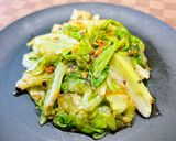 ささっと♪レタスの香味豆豉炒め作り方10写真
