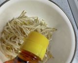 美味しいもやしナムル♡韓国海苔乗せ♡簡単作り方3写真