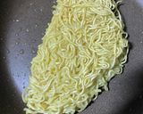 とろけるチーズの中華麺カリカリ挟み焼き作り方3写真