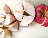 さつまいもとりんごのシナモン煮 砂糖無し作り方3写真