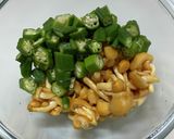 【超簡単副菜】なめこオクラおろし作り方1写真