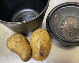 ミニダッチオーブン♡ほかほか焼ジャガイモ作り方3写真