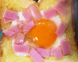 オーブントースターで半熟目玉焼きトースト作り方8写真