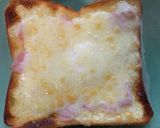 オーブントースターで半熟目玉焼きトースト作り方10写真