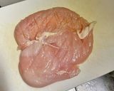 塩麹で柔らか鶏むね肉 チキンステーキ✨作り方1写真