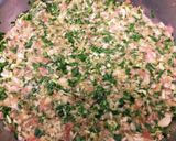 お手軽餃子、味付けは香味ペーストだけ作り方3写真