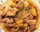 豚肉とりんご白菜のトロッと煮込み作り方5写真