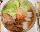 キノコたっぷり辛みそ鍋作り方1写真