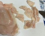 鶏皮と白滝煮♪♪作り方2写真