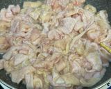 鶏皮と白滝煮♪♪作り方3写真