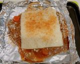 パン粉とチーズでカレーパン風、焼きカレー作り方5写真