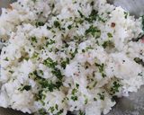 生ハムのガーリックペッパーチーズおにぎり作り方2写真