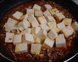 息子大好き♡麻婆豆腐作り方8写真