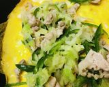 豚細切れ肉とキャベツピーマンのとんぺい焼作り方3写真