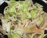 【簡単】合挽肉とキャベツのオイスター炒め作り方5写真
