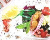 サバの味噌煮のお弁当♪作り方2写真