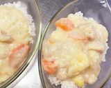 残りシチューをコーンドリアに変身作り方1写真