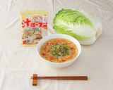 胡麻香る白菜たっぷりピリ辛ビーフン作り方1写真