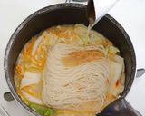 胡麻香る白菜たっぷりピリ辛ビーフン作り方4写真