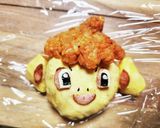 ヒコザル♪ポケモンオムライスキャラ弁作り方5写真