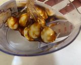 お弁当に、おつまみに♡小さな味玉作り方6写真