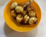 お弁当に、おつまみに♡小さな味玉作り方7写真