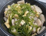切り昆布と油揚げの煮もの作り方7写真