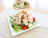 ＜健康レシピ＞あっさり減塩冷しゃぶサラダ作り方5写真