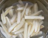縦切で食感激変！洋風レンコンきんぴら作り方2写真