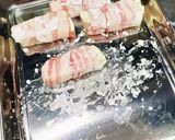 ヘルシー♡豆腐の豚バラ巻き照り焼き作り方2写真
