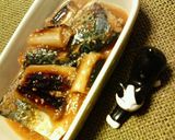 ✿鯖と❀グリルネギの✿味噌煮作り方6写真