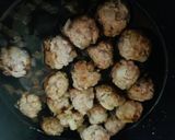 肉団子と白菜のトロトロ黒酢あんかけ♡作り方17写真