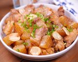 豚バラ＆大根の照り焼きサイコロステーキ作り方7写真
