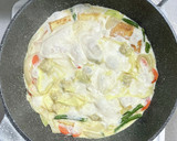 ワンタンと厚揚げの中華風ミルク煮作り方5写真