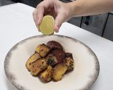 鉾田さつまいものバター醤油炒め作り方5写真