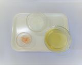 【離乳食中期】鶏ひき肉入りお粥作り方1写真