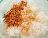 焼肉の生だれで作る　華やか祝いカップ寿司作り方3写真