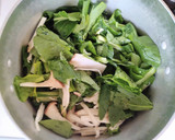 簡単 和食✿ 小松菜と 鶏むね肉の味噌煮作り方4写真