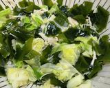 キャベツとわかめの和え物作り方5写真