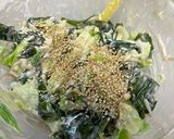 キャベツとわかめの和え物作り方8写真