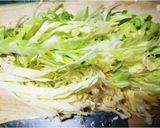 キャベツエッグチーズ味作り方1写真