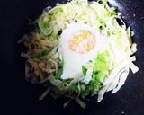 キャベツエッグチーズ味作り方3写真